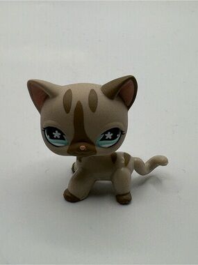 2006 Littlest Pet Shop #468 Shorthair Cat Authentic Hasbro LPS